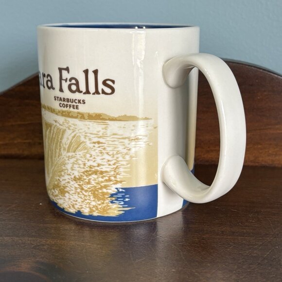 Rare 2012 Discontinued Design Starbucks Niagara Falls You Are Here Collector Mug - Picture 2 of 11